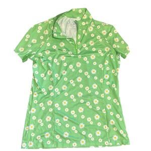 Piper by SmartPak Short Sleeve 1/4 Zip equestrian Shirt size M